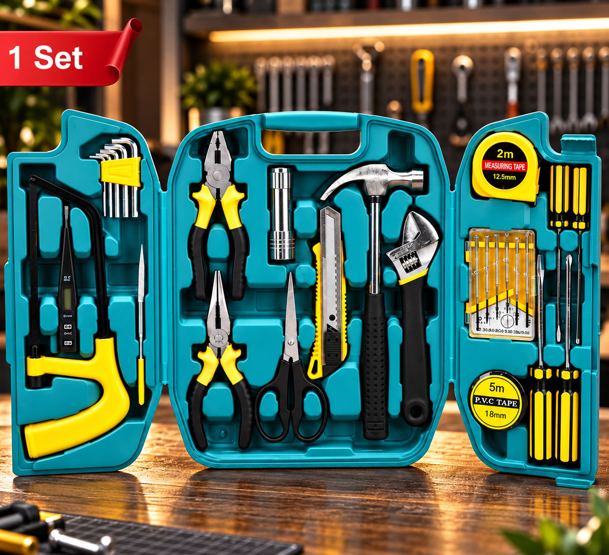 27-Piece Essential Home Tool Kit