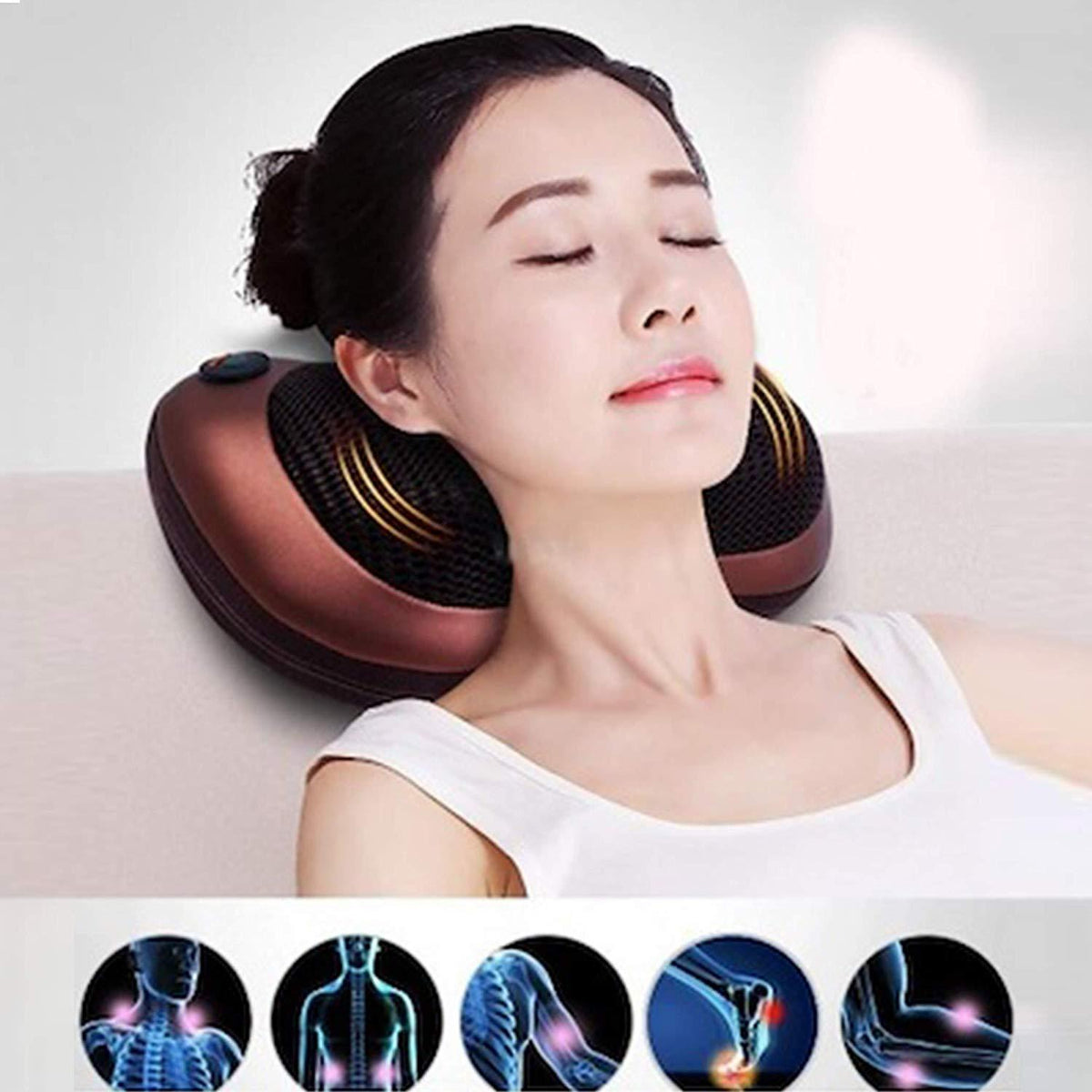 Heated Shiatsu Massage Pillow