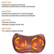 Heated Shiatsu Massage Pillow
