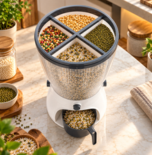 4-Compartment Smart Grain Dispenser