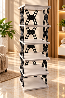 6-Tier Foldable Utility Organizer