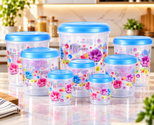 8-Piece Airtight Pantry Storage Container Set