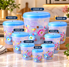 8-Piece Airtight Pantry Storage Container Set