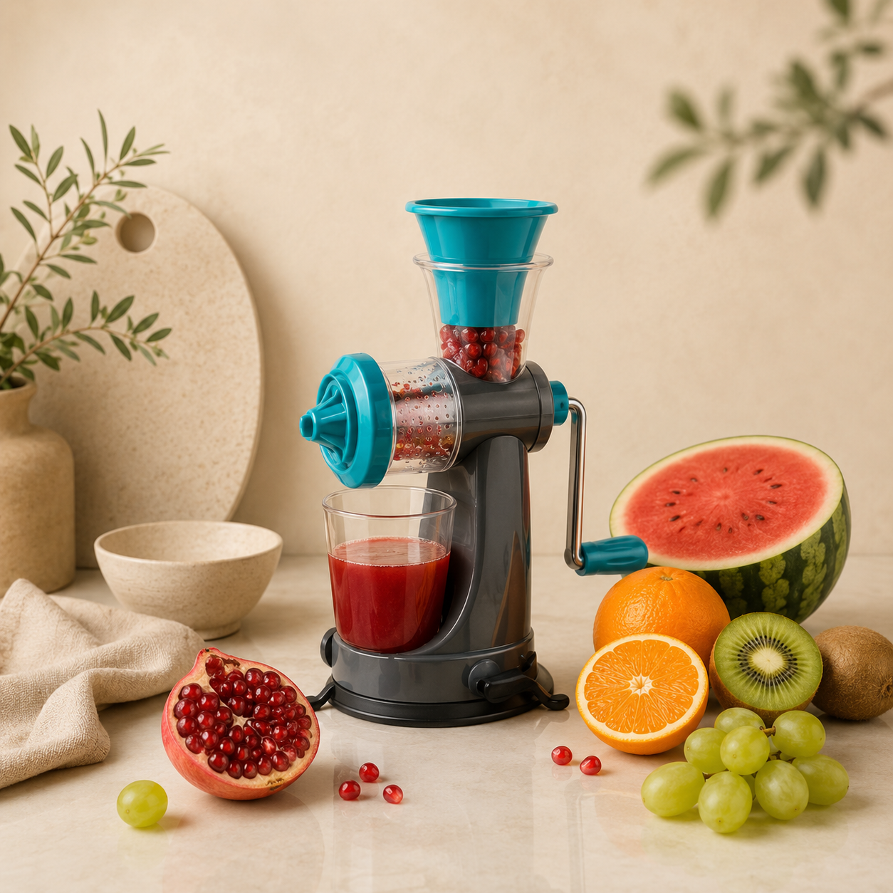 FreshSpin™ Mini Manual Juicer