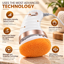 Electric Body Massage System with 3 Interchangeable Pads