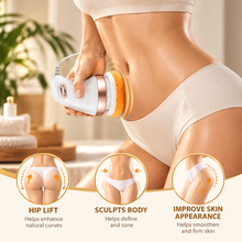Electric Body Massage System with 3 Interchangeable Pads