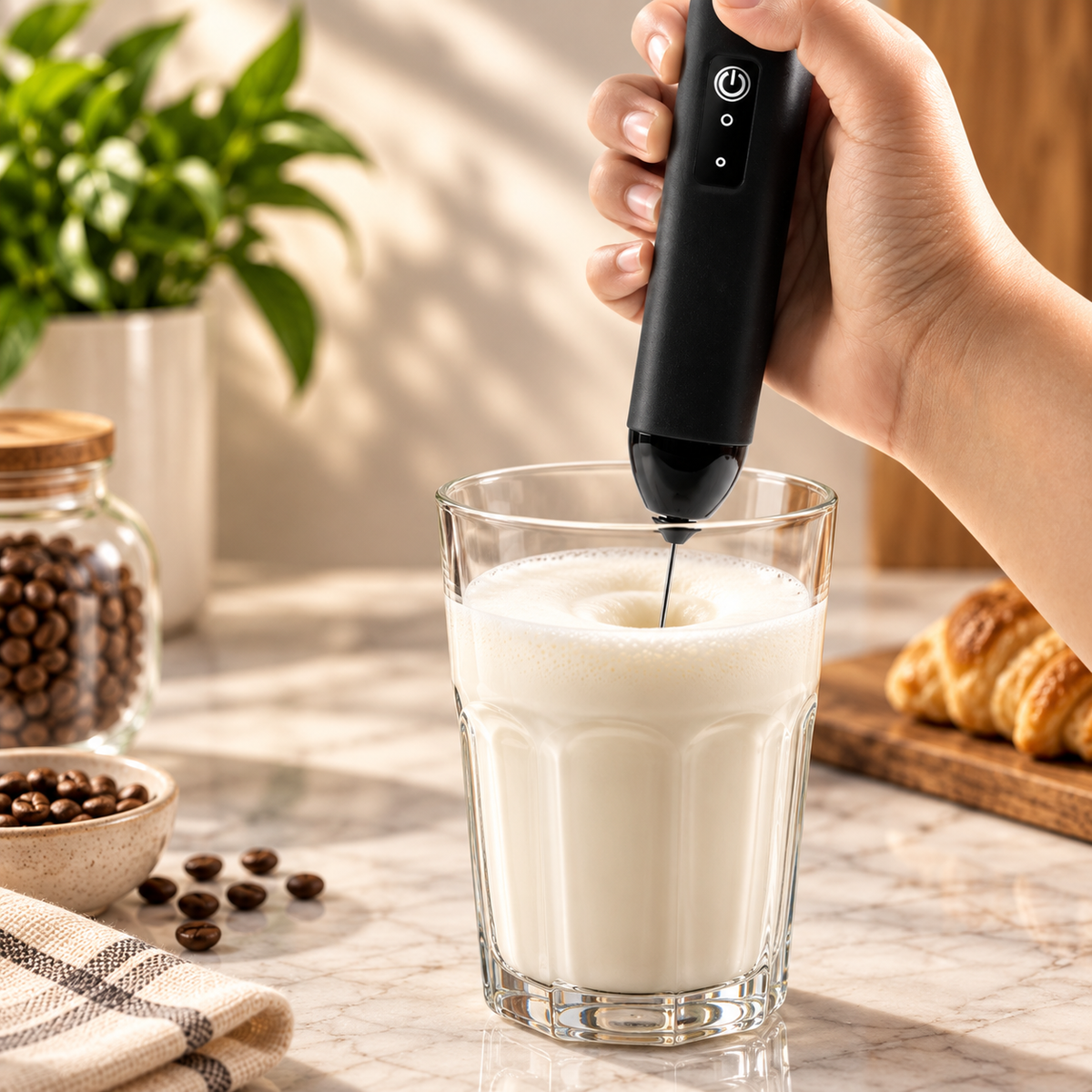 Electric Handheld Milk Frother
