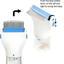 Electric Lice Removal Vacuum Comb
