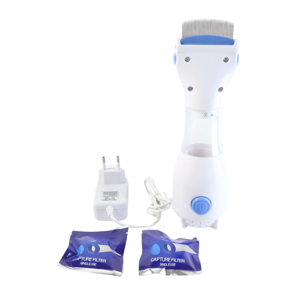 Electric Lice Removal Vacuum Comb