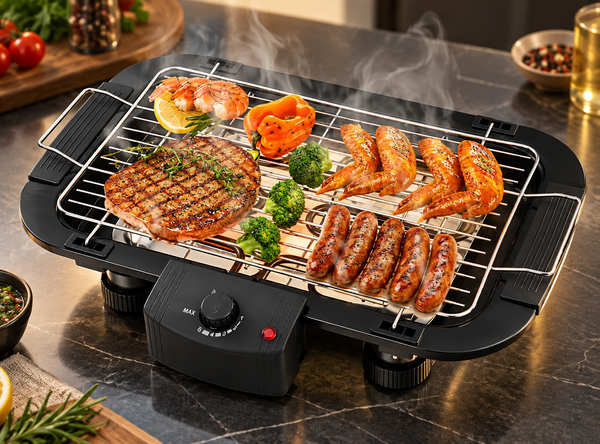 InfraHeat™ Smokeless Indoor Electric Grill – 2000W