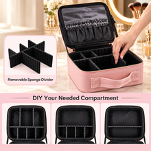 LED Vanity Makeup Organizer with Touch Mirror