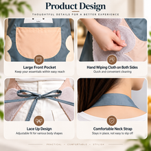 Playful Everyday Apron – Adjustable &amp; Pocketed