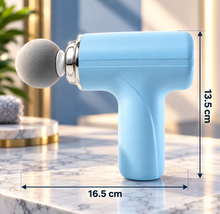Portable Percussion Body Massager with Interchangeable Heads