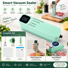 Portable Vacuum Freshness Sealer – USB Rechargeable Food Storage Pump