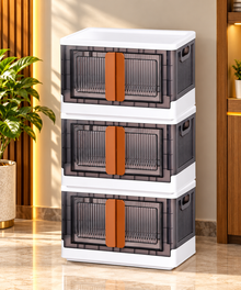 Premium 3-Tier Foldable Storage Cabinet