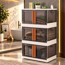 Premium 3-Tier Foldable Storage Cabinet