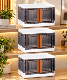 Premium 3-Tier Foldable Storage Cabinet
