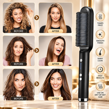 Premium Ceramic Hair Straightening Brush
