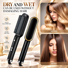 Premium Ceramic Hair Straightening Brush