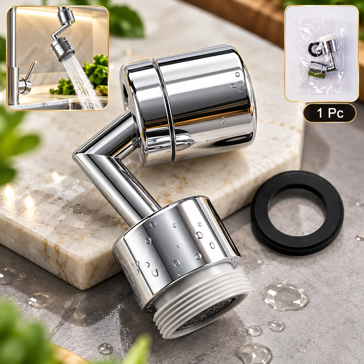 FlexFlow™ 1080° Swivel Faucet Extender