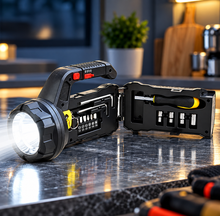 18W Multi-Function SOS Emergency Light with Tool Kit