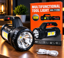 18W Multi-Function SOS Emergency Light with Tool Kit