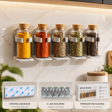 Wall-Mounted Spice Organizer